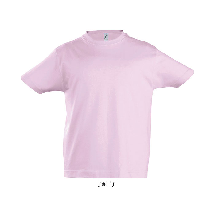 Tshirt enfant publicitaire coton 190g - IMPERIAL rose moyen